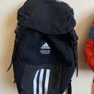 Adidas Originals Black Backpack - Used but Stylish